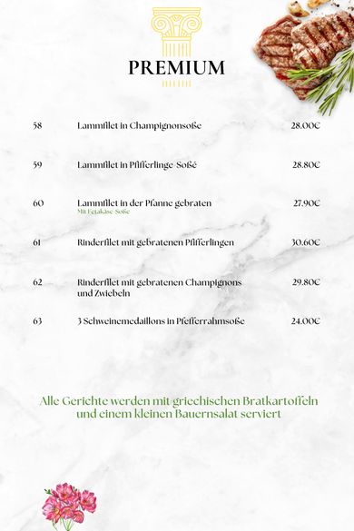 Foto Speisekarte Seite 11